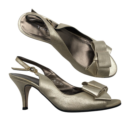 Unisex Tarsala - Heeled sandals, size 39 - Gold ()