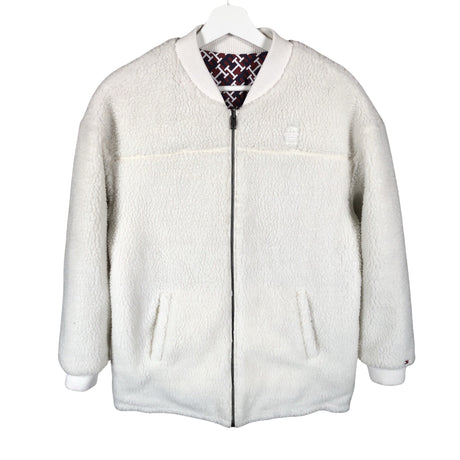 Unisex Tommy Hilfiger - Faux fur coat, size 170 - 176 - White ()