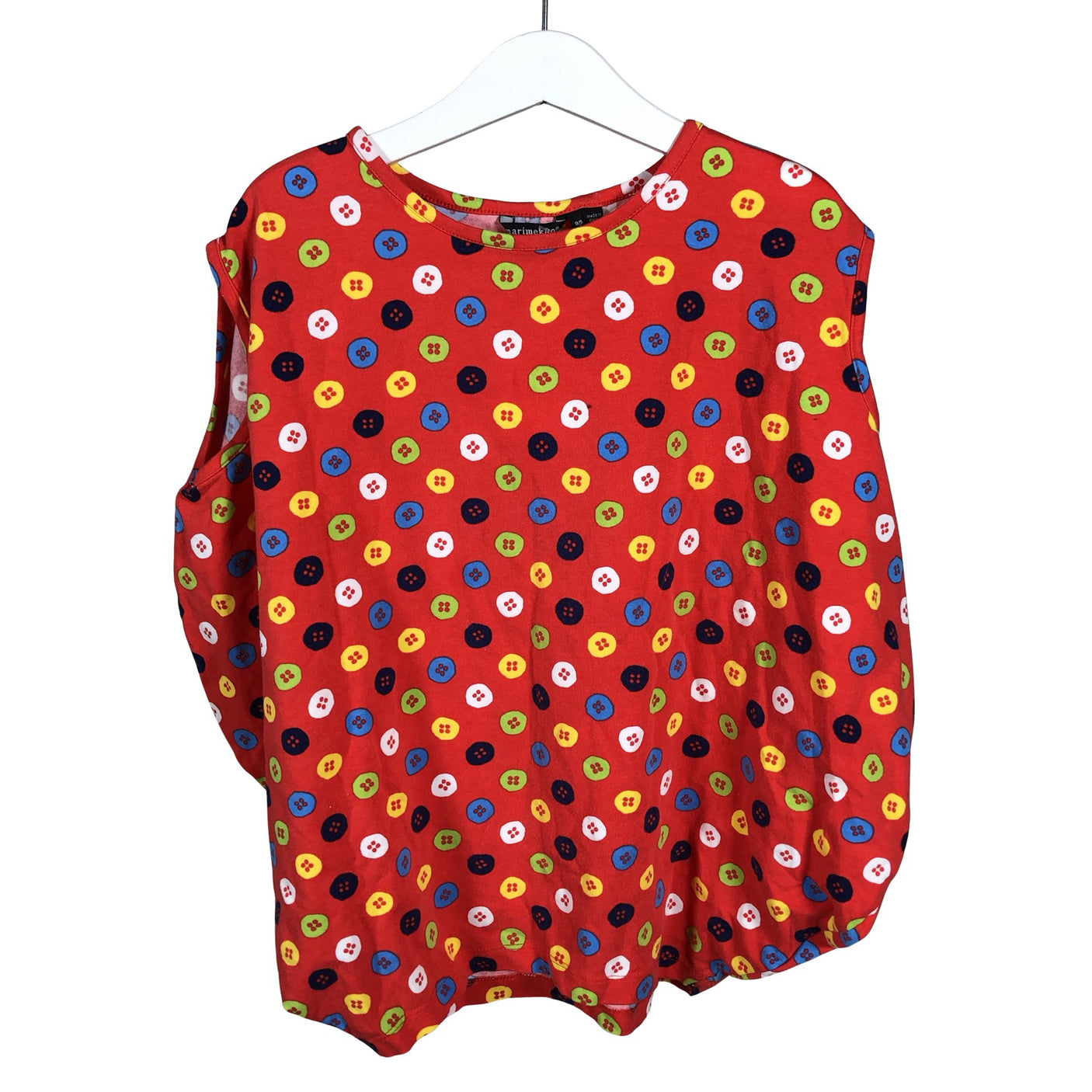 Unisex Marimekko - Tricot dress, size 92 - 98 - Orange (1)
