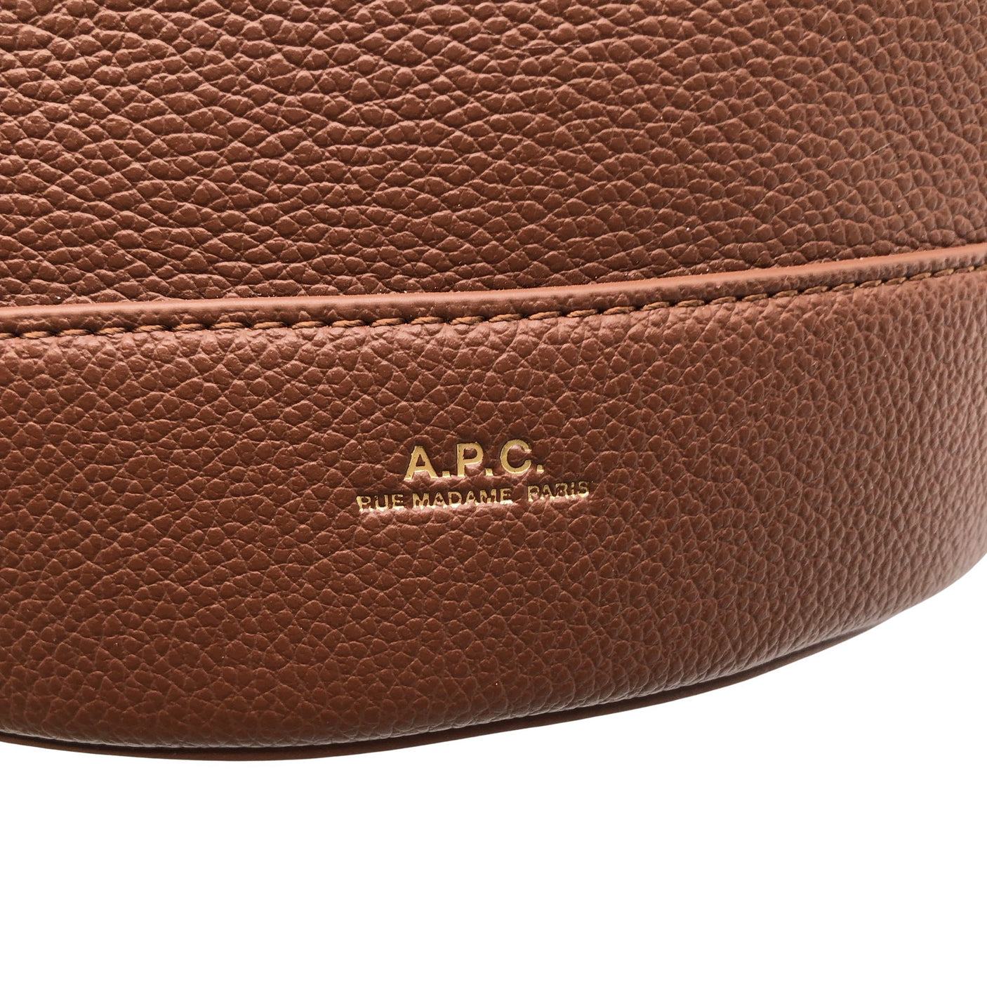 Unisex A.P.C. - Shoulder bag, size Midi - Brown (4)
