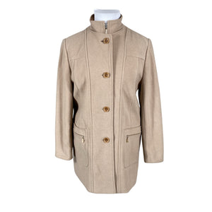 Unisex GRAY & OSBOURN - Wool coat, size 40 - Beige (1)