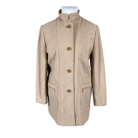 Unisex GRAY & OSBOURN - Wool coat, size 40 - Beige ()