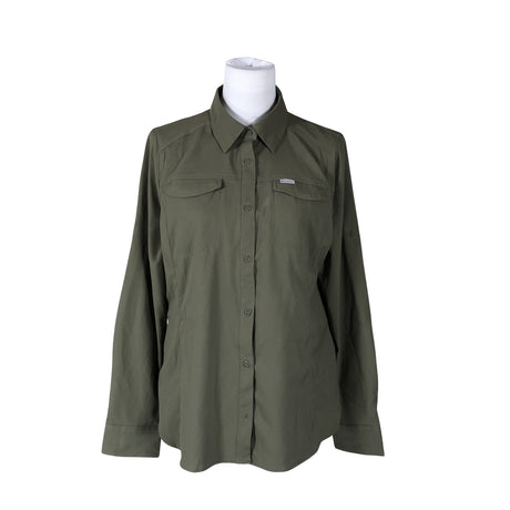 Unisex Columbia - Collared shirt, size 40 - Green ()