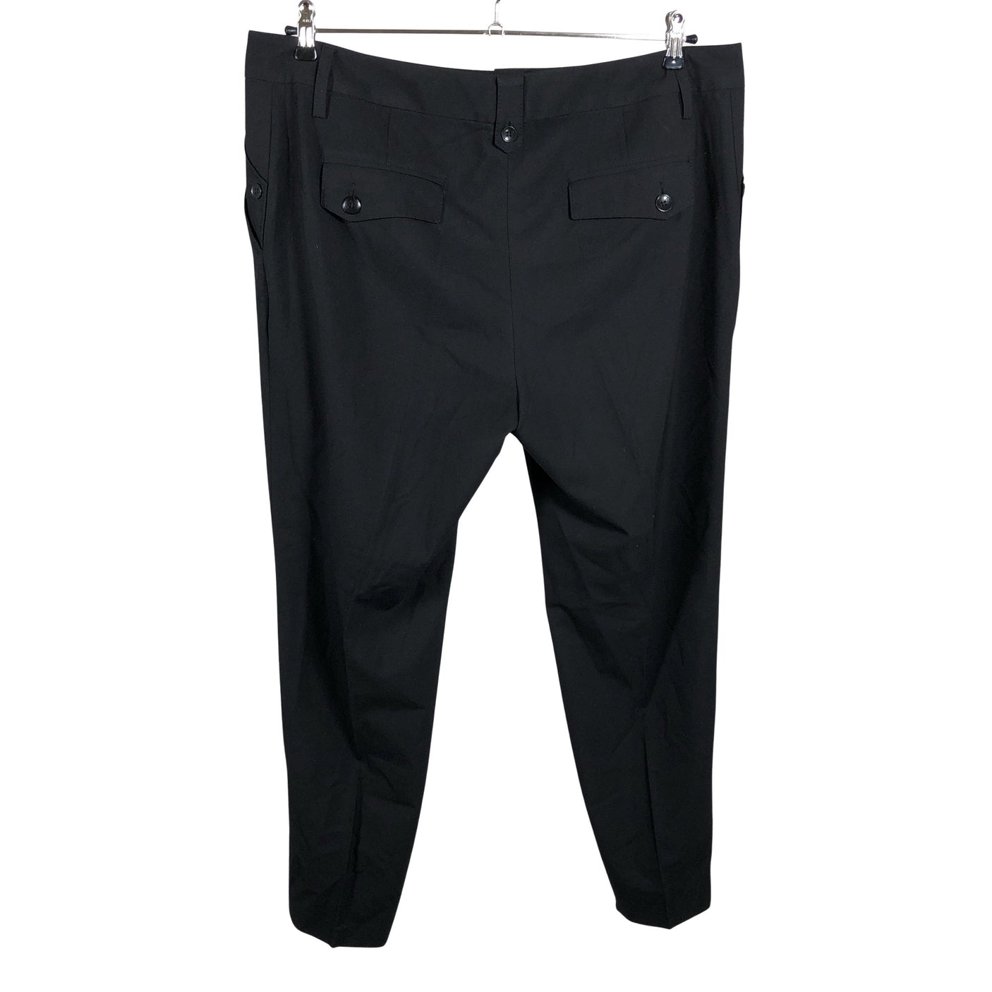 Unisex Rosner - Straight leg trousers, size 46 - Black (2)
