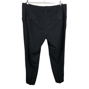 Unisex Rosner - Straight leg trousers, size 46 - Black (2)