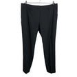 Unisex Rosner - Straight leg trousers, size 46 - Black ()