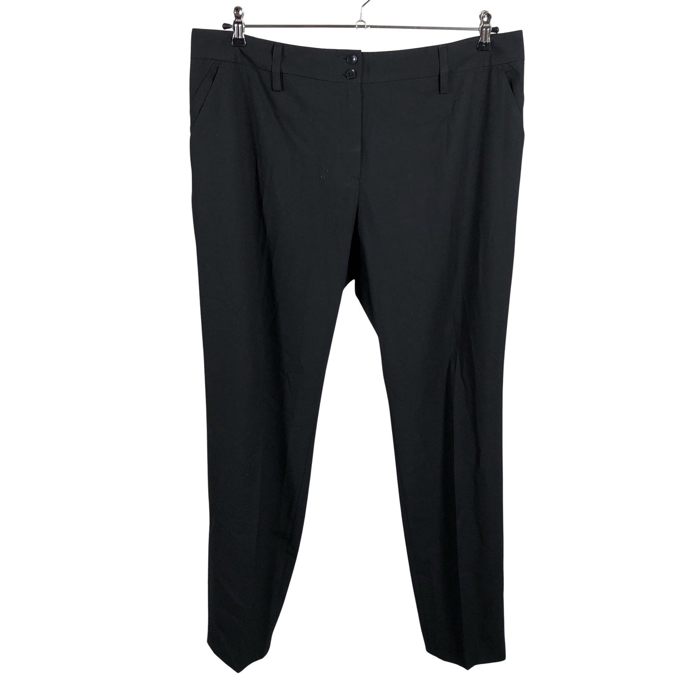 Unisex Rosner - Straight leg trousers, size 46 - Black (1)