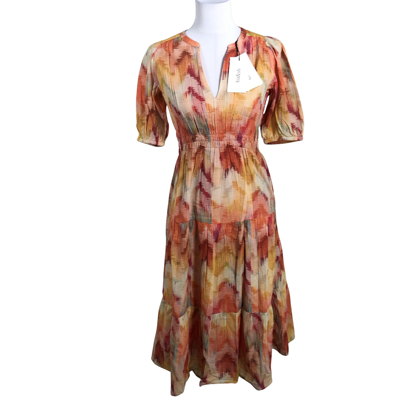 Unisex ba&sh - Dress, size 34 - Orange (1)