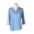 Unisex Comma - Tricot shirt, size 36 - Light blue ()