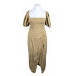 Unisex Other - Schiffon dress, size 42 - Brown ()