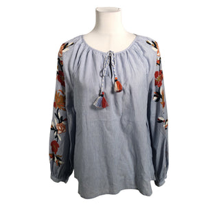 Unisex Esprit - Blouse, size 40 - Light blue (1)
