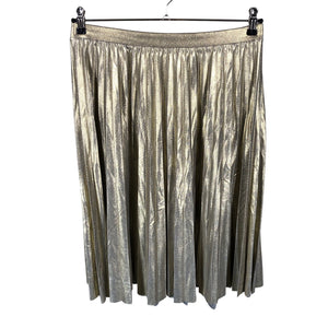 Unisex Marks&Spencer - Pleated skirt, size 42 - Gold (1)