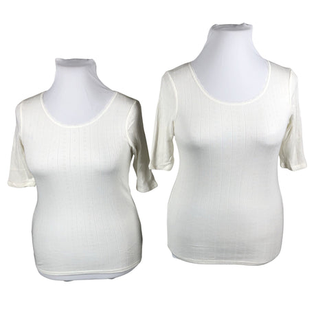 Unisex Marks&Spencer - Thermal shirt, size 42 - Natural white ()