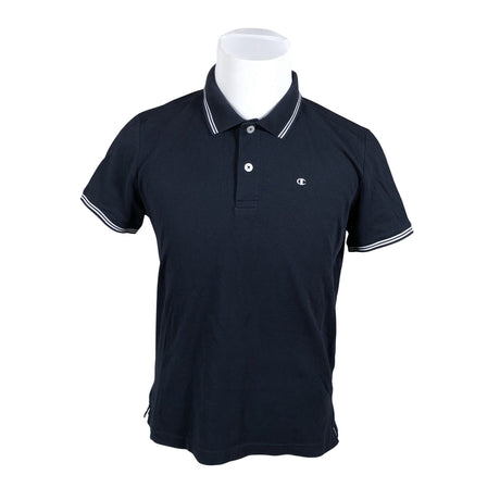 Unisex Champion - Polo shirt, size M - Blue ()