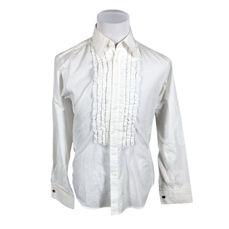 Unisex 4You - Collared shirt, size M - White ()