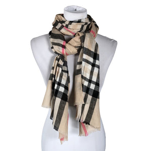 Unisex Fraas - Scarf, size Maxi - Beige (1)