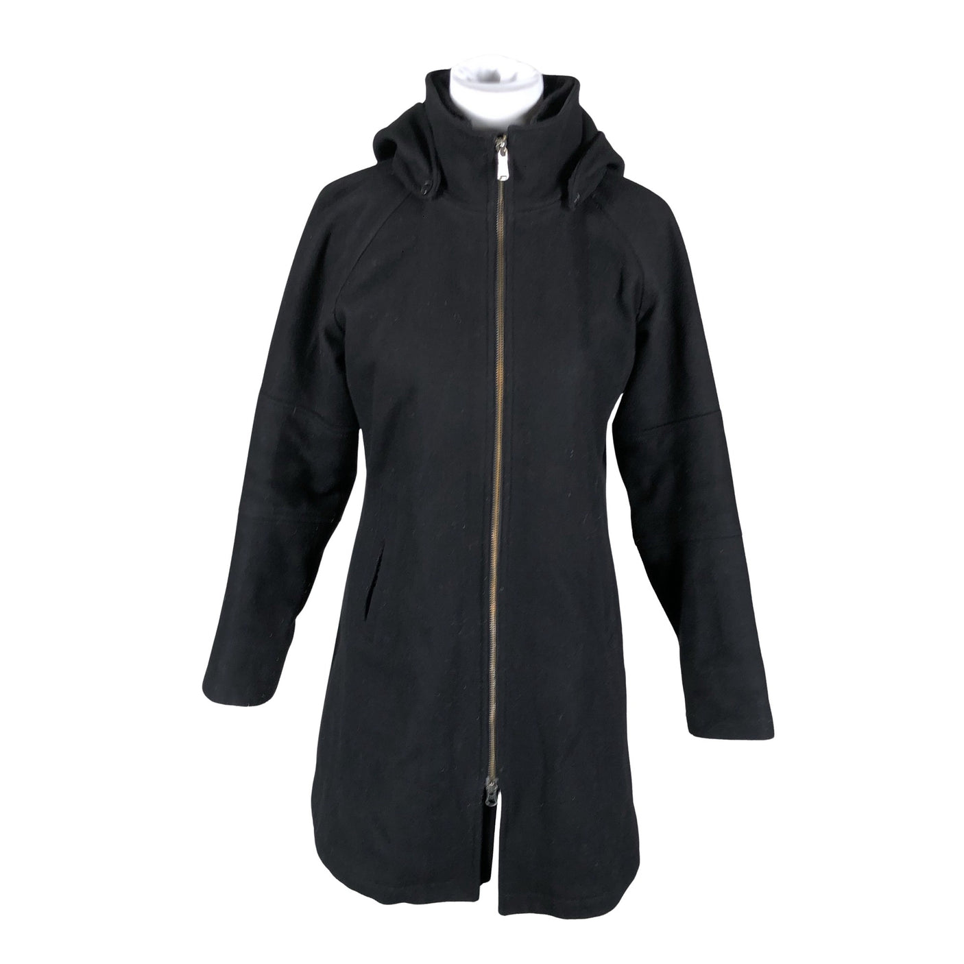 Unisex Peak Performance - Wool coat, size 36 - Black (1)