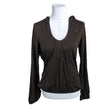 Unisex Nike - Sports shirt, long sleeve, size 38 - Brown ()