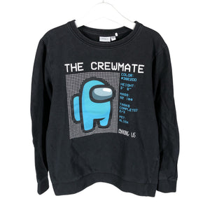 Unisex Name It - Sweatshirt, size 134 - 140 - Black (1)