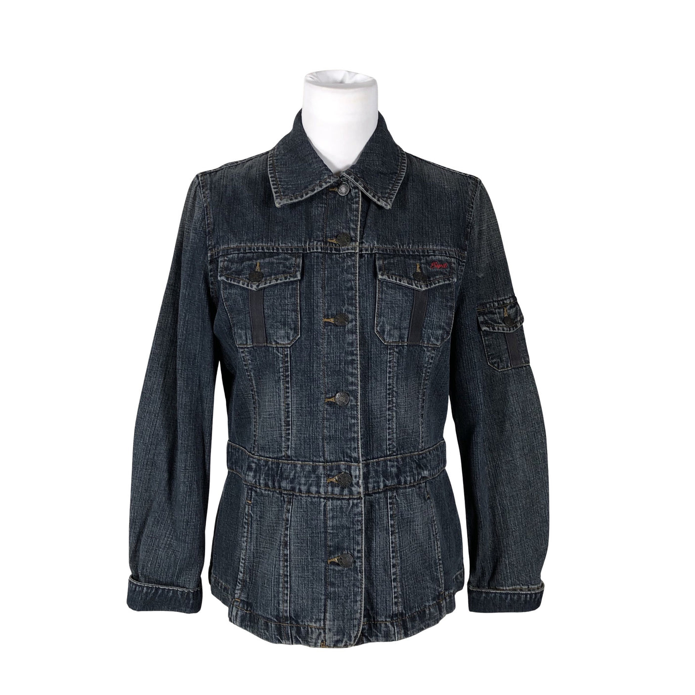 Unisex Esprit - Denim jacket, size 40 - Blue (1)