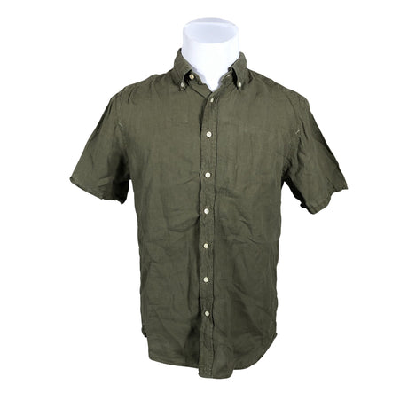 Unisex Hansen&Jacob - Collared shirt, size M - Green ()