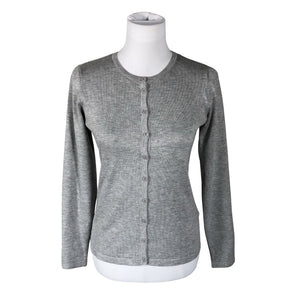 Unisex Saint Tropez - Cardigan, size 36 - Gray (1)