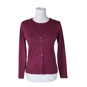 Unisex August Silk - Cardigan, size 38 - Pink (1)