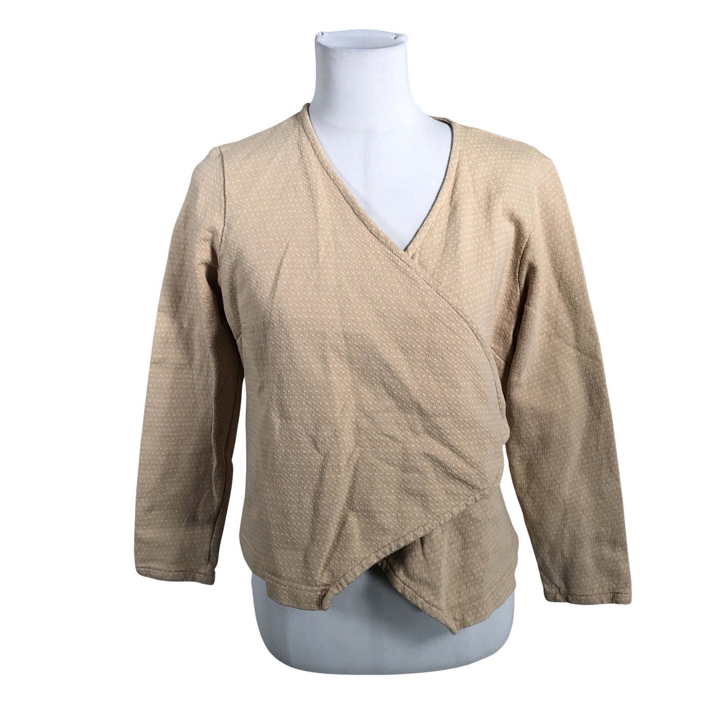 Unisex NOSH - Sweat jacket, size 40 - Beige (1)
