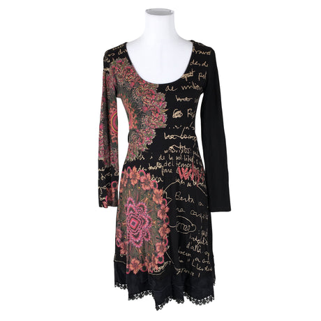 Unisex Desigual - Tricot dress, size 38 - Black ()