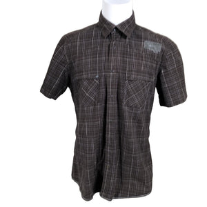 Unisex Esprit - Collared shirt, size S - Brown (1)