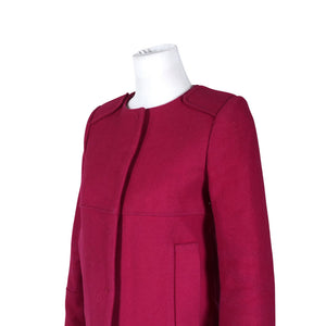 Unisex Tara Jarmon - Wool coat, size 36 - Pink (2)