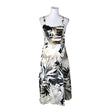 Unisex Taifun - Schiffon dress, size 38 - Beige ()