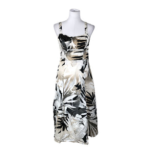 Unisex Taifun - Schiffon dress, size 38 - Beige (1)