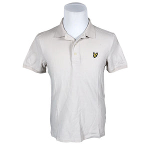 Unisex Lyle&Scott - Polo shirt, size M - Beige (1)