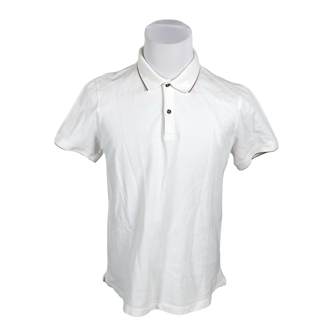 Unisex Massimo Dutti - Polo shirt, size L - White (1)