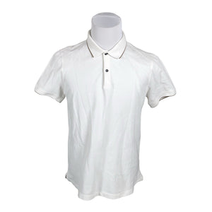 Unisex Massimo Dutti - Polo shirt, size L - White (1)