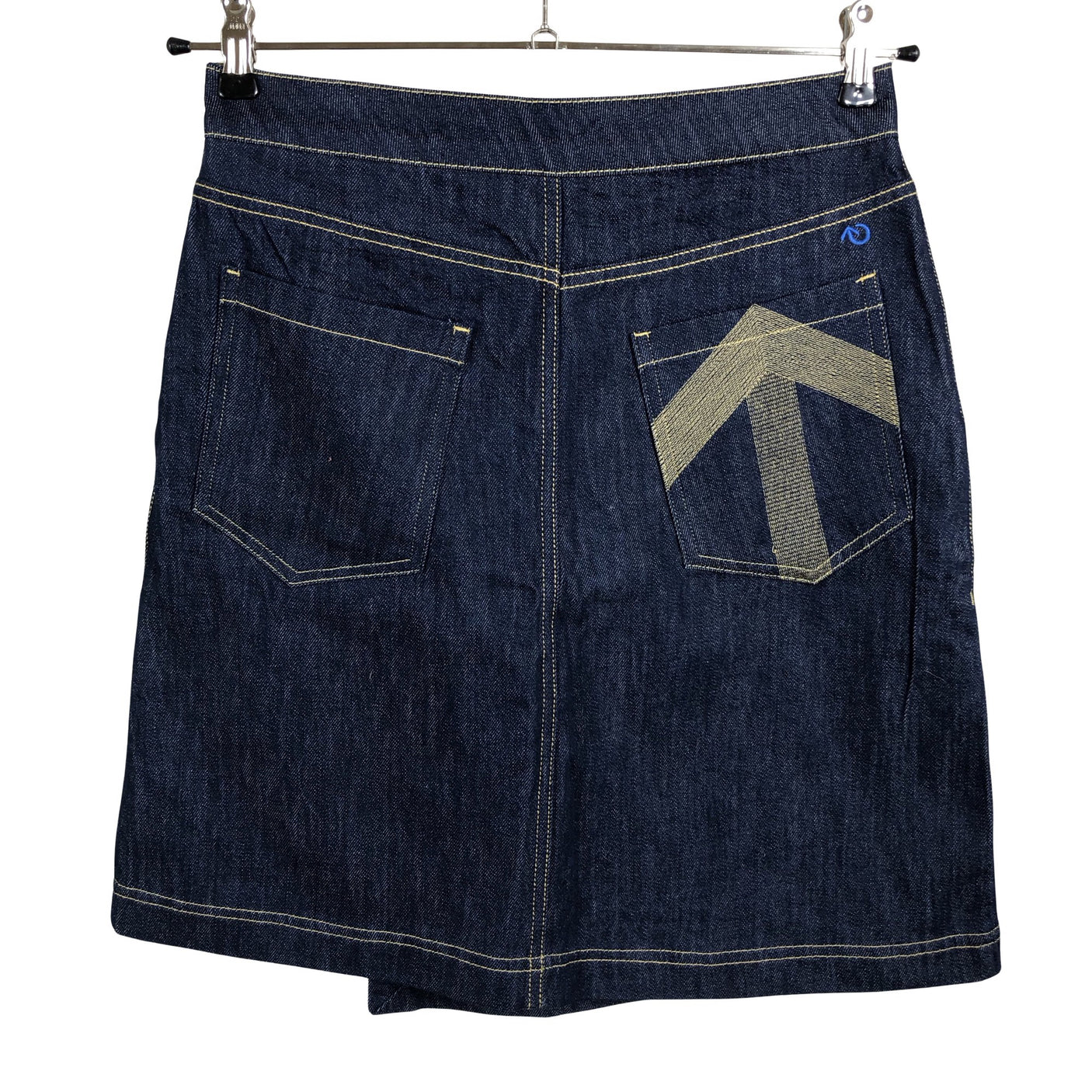 Unisex Reet Aus - Denim skirt, size 38 - Blue (2)