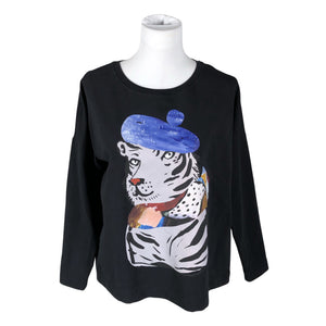 Unisex Papu - Sweatshirt, size 38 - Black (1)