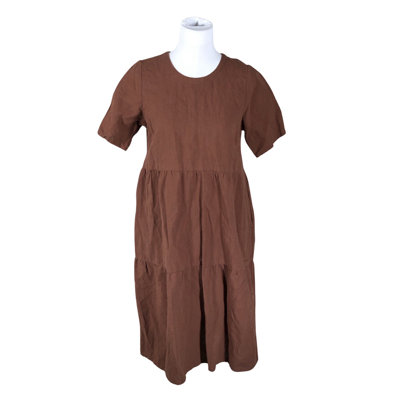 Unisex R-collection - Dress, size 36 - Brown (1)