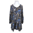 Unisex Soyaconcept - Schiffon dress, size 44 - Blue ()