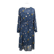 Unisex Tom Tailor - Schiffon dress, size 42 - Blue ()