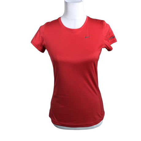 Unisex Nike - Sports shirt, short sleeve, size 36 - Red ()