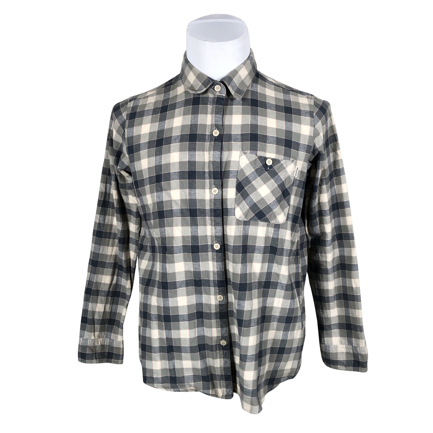 Unisex Burton - Flannel shirt, size M - Green (1)