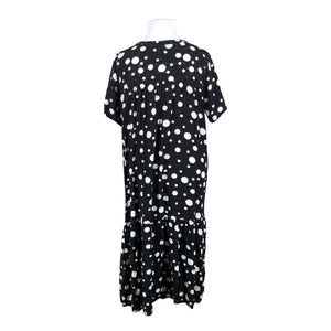 Unisex Pont Neuf - Schiffon dress, size 46 - Black (3)