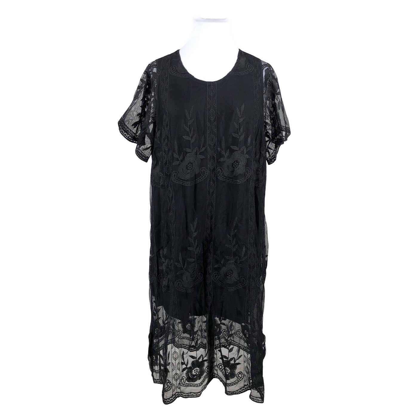 Unisex Zhenzi - Party dress, size 46 - Black (1)
