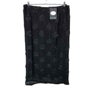Unisex Studio - Fabric skirt, size 46 - Black (1)