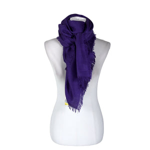 Unisex Luisa Spagnoli - Scarf, size Maxi - Violet (1)
