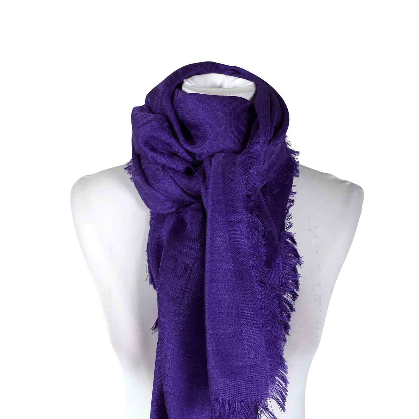 Unisex Luisa Spagnoli - Scarf, size Maxi - Violet (2)