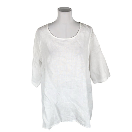 Unisex Pellavatehdas - Tunic, size 38 - White ()