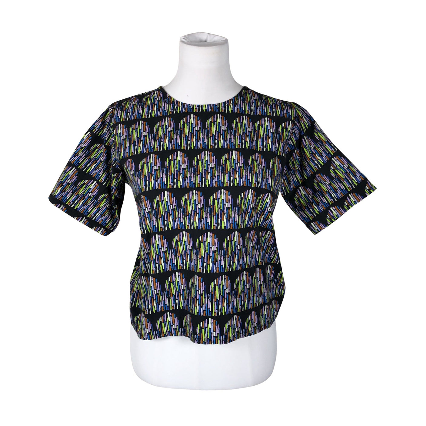 Unisex Vimma - Short-sleeved blouse, size 36 - Black (1)
